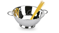 escorredor de macarrão