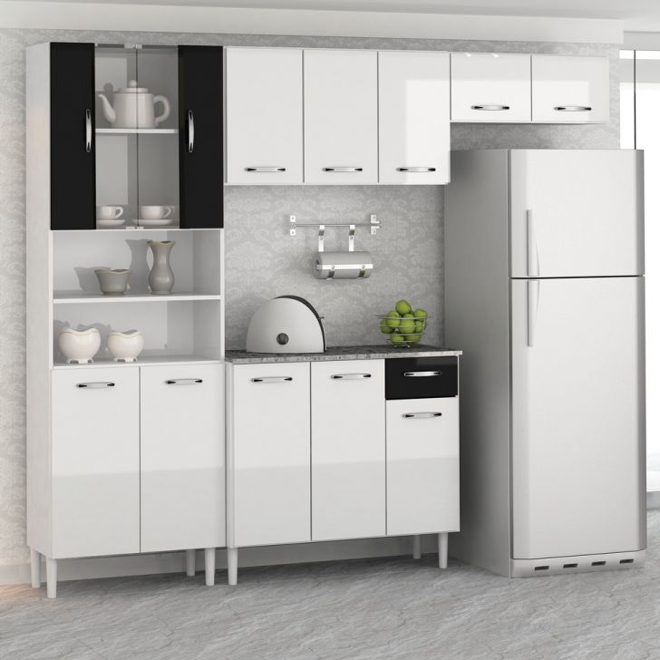 Cozinha Compacta Aramóveis 656 3 Peças Branco & Cinza Minhas Promoções # Cozinha Compacta Renata Aramoveis Cozinha Compacta Aramóveis 656 3 Peças Branco & Cinza Minhas Promoções # Cozinha Compacta Renata Aramoveis
