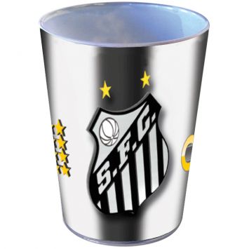 Copo 3D Santos 3 pçs Acrilico