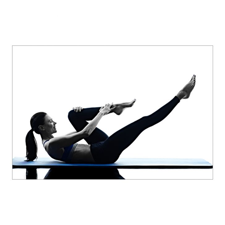 Adesivo Parede Pilates Cresce Coluna Encaixa Ombro 82x57cm Mod:1550