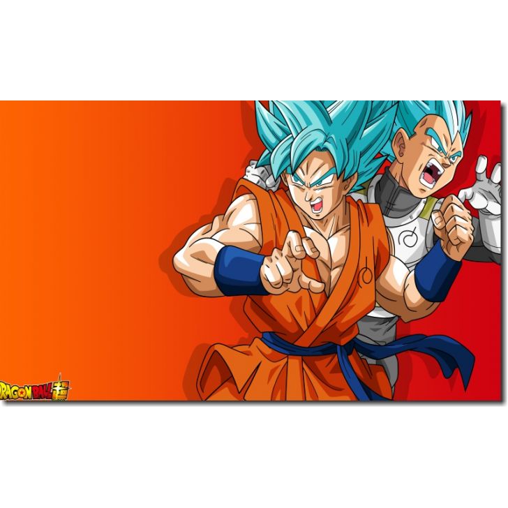 Quadro Decorativo Dragon Ball Z Goku Super Sayajin 1 peça m15