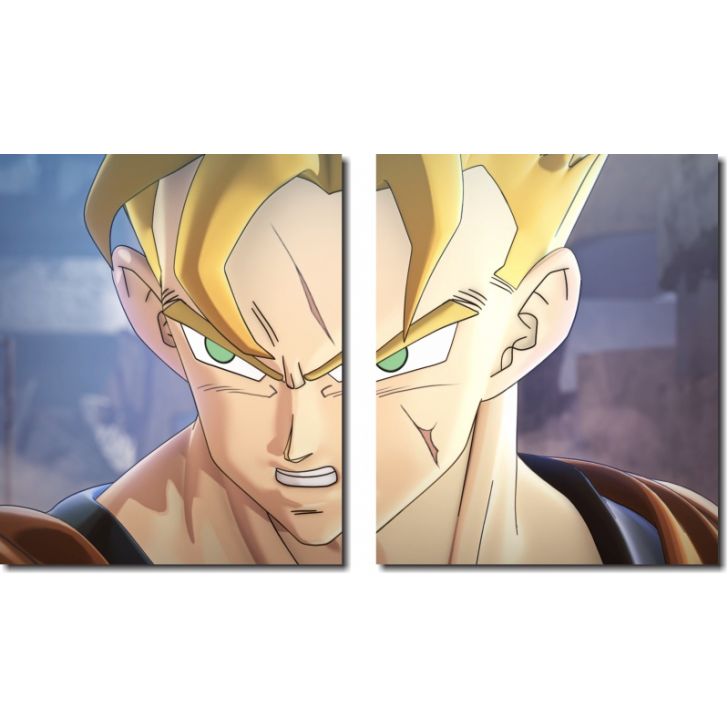 Quadro Decorativo Dragon Ball Z Goku Super Sayajin 2 Peça M19