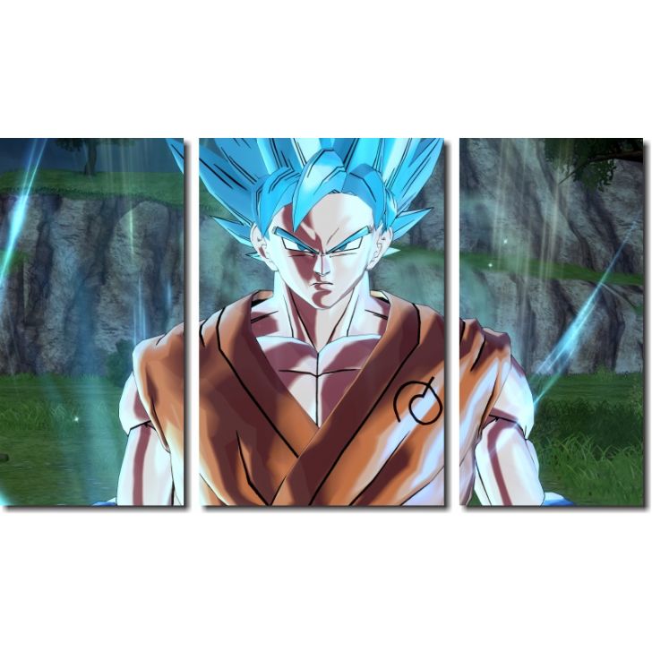 Adesivo Decorativo Parede Dragon Ball Z Goku Madeira Oferta