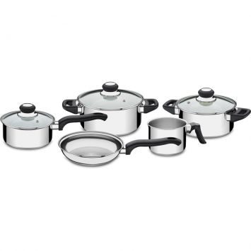 Jogo de Panela Brinox Suprema 5 pçs Inox