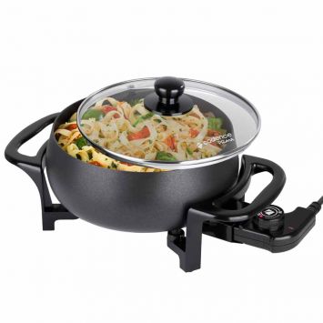 Panela Elétrica Cadence Prima Preta 1000W - Panelas Elétricas Cod: CA380HI46UAFMOB