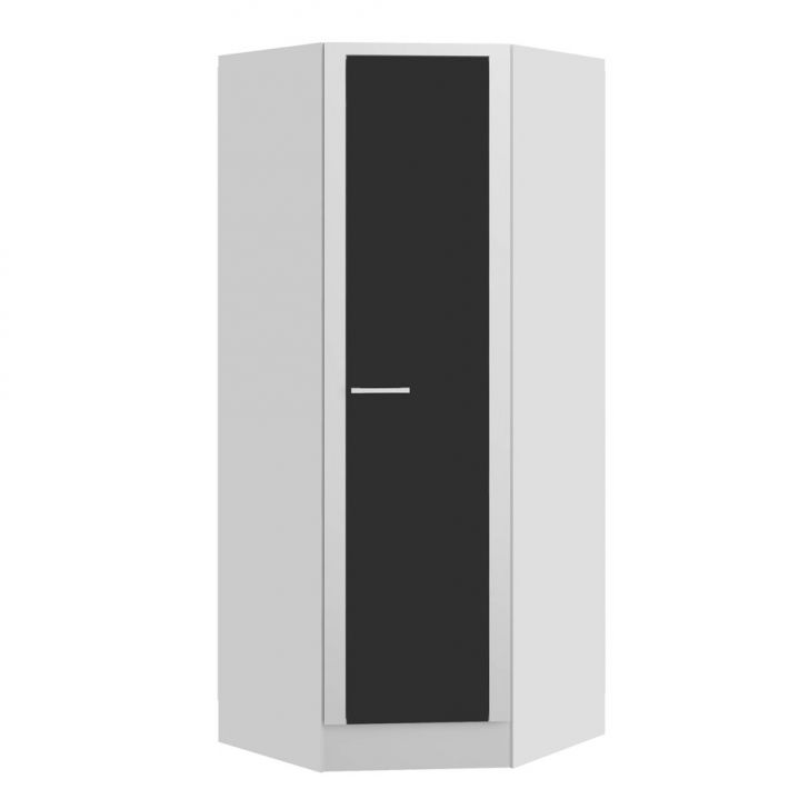 Guarda-Roupa 0530 Canto 45 - 1PT Branco 