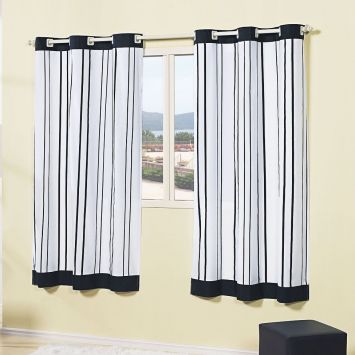 Cortina Perla 1,80 x 2,00 m Preto