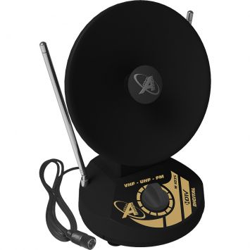 Antena Digital - Interna Tipo Mini Parabólica M1035
