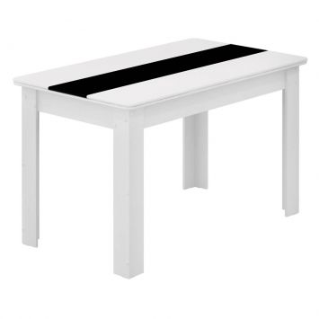 Mesa Barbara 1,37 Branco Branco - Cimol Cod: CI381TA60WHJ