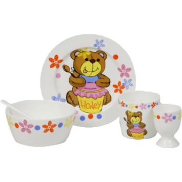 Conjunto Kids para Almoço Honey 5 pçs