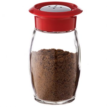 Conjunto Galheteiro com Suporte Vermelho 4 p&ccedil;s Vermelho - Euro Home Cod: EU281AC71GLK