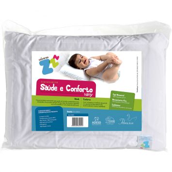 Travesseiro saúde e conforto Baby Branco