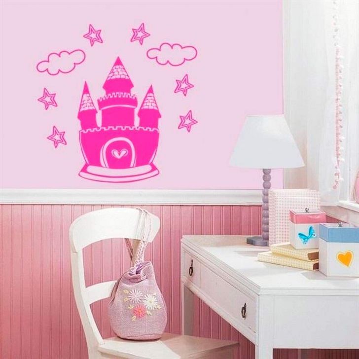 Adesivo De Parede Para Decoração De Casa, Para Bebês, Princesas