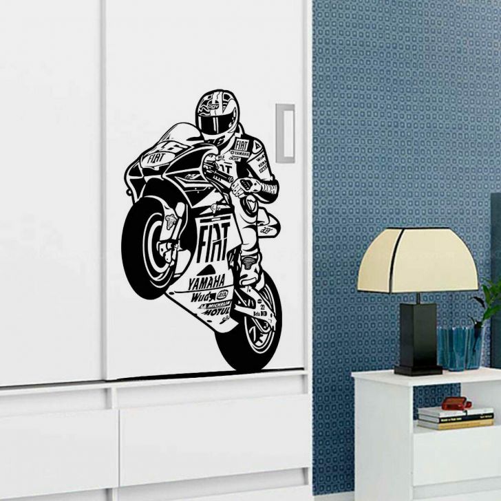 Quadro Decorativo Moto Cross - Fran Adesivos de Parede