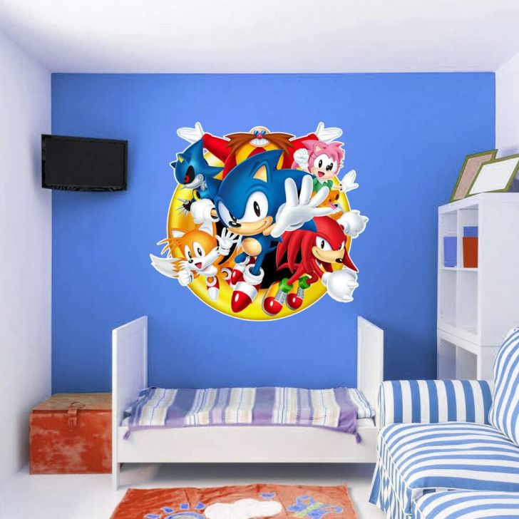 Adesivo Decorado Duplo Sonic