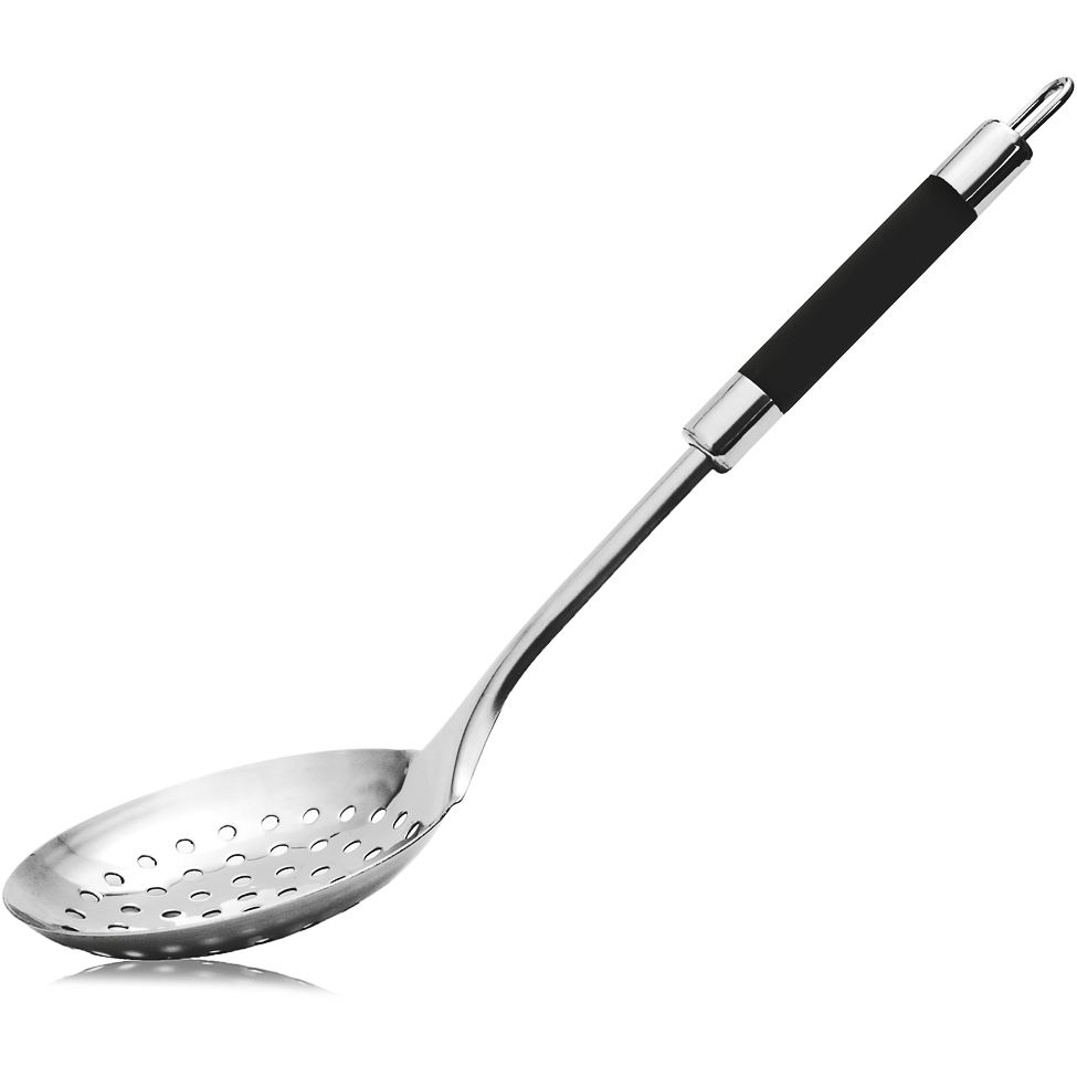 Escumadeira H&eacute;rcules 33 cm Preta Preto - H&eacute;rcules Cod: HE175AC35MZC