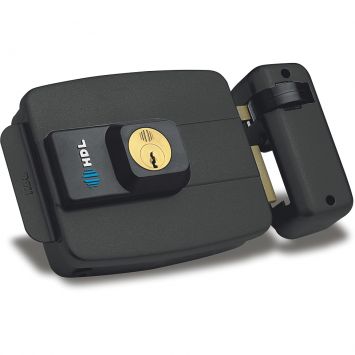 Fechadura Eletrica C-90 Dupla Hdl Preta