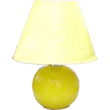 Abajur Esfera Amarelo P