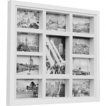 Bee Colection 11 Fotos 53 x 48 cm Branco Branco - Kapos Cod: KA201AC46TPT