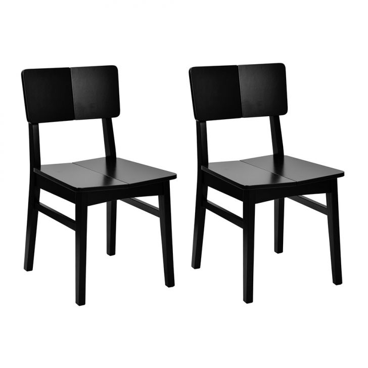 Conjunto com 2 Cadeiras de Cozinha Ashlee Preto e Cromado na Americanas  Empresas