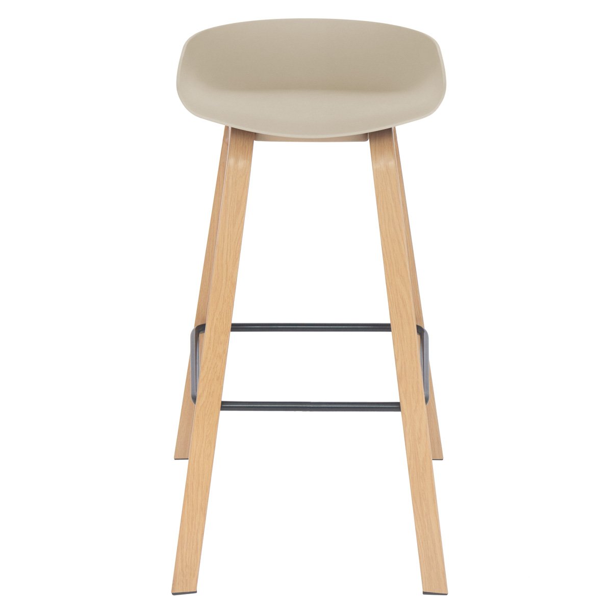 Kit Banquetas Altas Bancada Cozinha Cassia Bd Cm Nude