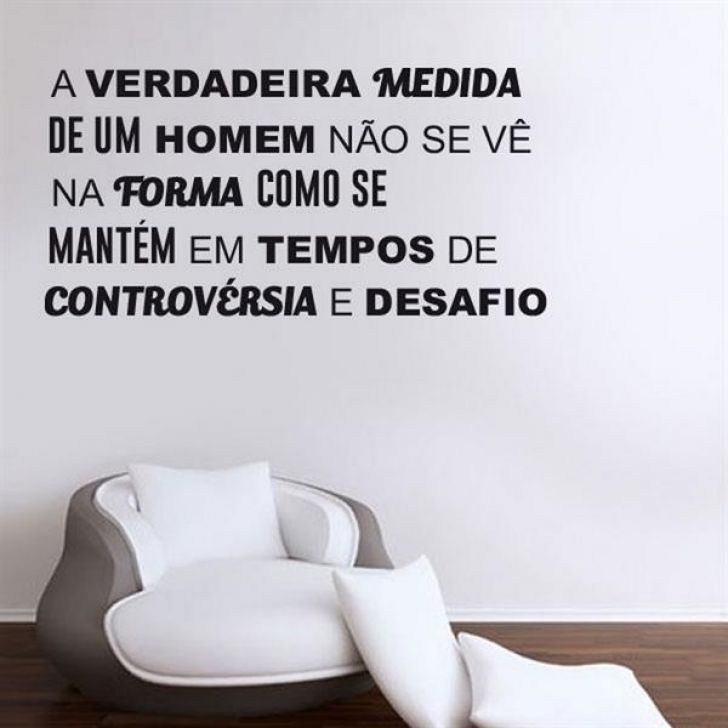 Adesivo de parede frase Se você pode tam 50cmx70cm