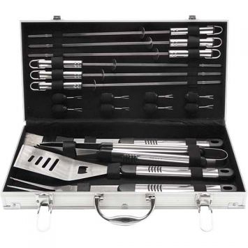 Jogo Para Churrasco Grill 18 Pçs