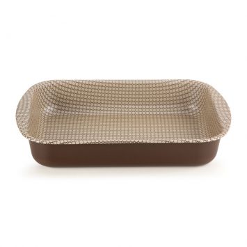 Assadeira Funda 34 cm Chocolat
