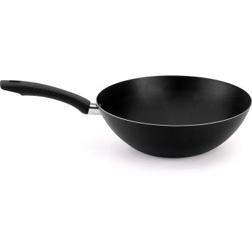 Panela Antiaderente Wok Bella Multiflon Alumínio 28 cm