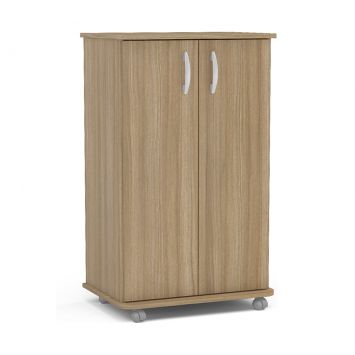 Arm&aacute;rio Limeira Baixo 2 Portas Castanho Castanho - Politorno Cod: PO072CL22CQJ