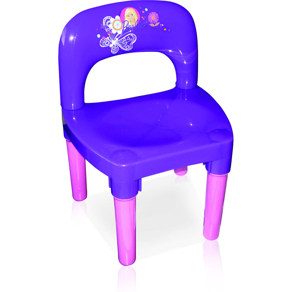Cadeira Infantil Barbie Rosa Roxo - Pura Magia Cod: PU077CH48CHR - Mobly
