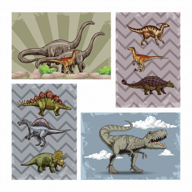 Jogo De Cama Solteiro Infantil Fofo Dinossauro Jurassic