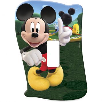 Placa de Interruptor Mickey CH Sem Interruptor Verde - Startec Cod: ST093LI15DZG