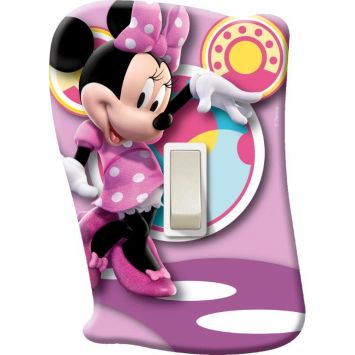 Placa de Interruptor Minnie CH Sem Interruptor Rosa - Startec Cod: ST093LI13DZI