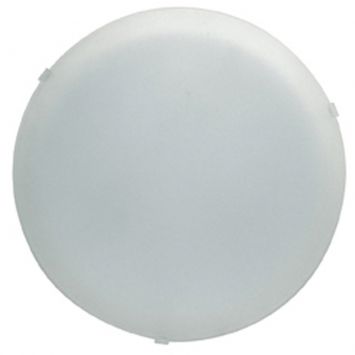 Plafon Ice 25 cm Branco ou Prata Branco - Startec Cod: ST093LI97DWC