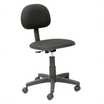 Cadeira Secretaria Preto Preto - Tecla Móveis Cod: IT402CH67ZVK