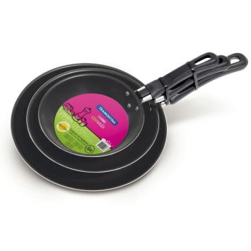 Conjunto Frigideira Caribe Alumínio 3 pçs