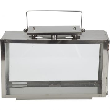Lanterna Marroquina Metal Vidro Straight Xg