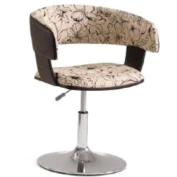 Cadeira FLY Diamond Collection Bege com flores pretas 418 Bege - Util Cod: DA247CH62FOR