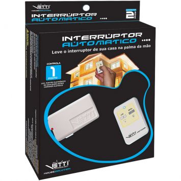 Interruptor Automático c / controle remoto Vetti Branco Branco - Vetti Cod: VE284HI22GYV
