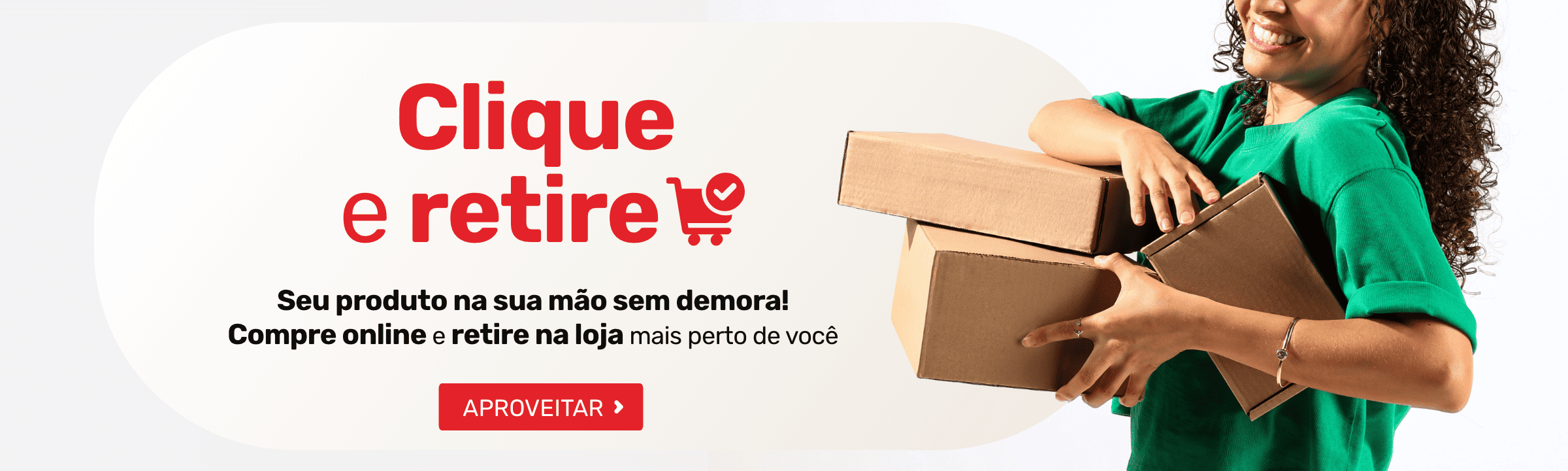 Clique e retire acessórios