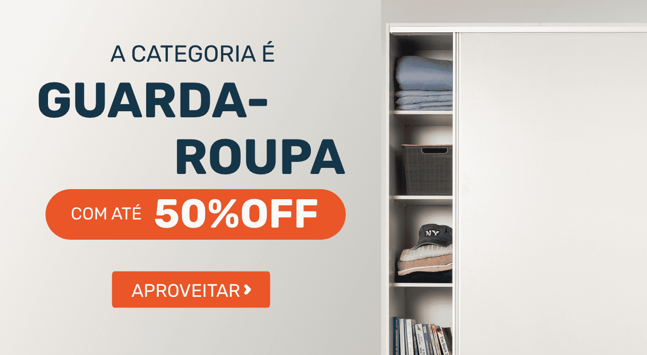 A categoria é ... Guarda-roupas