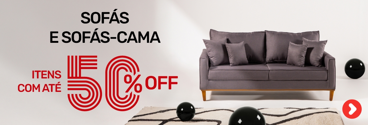 Sofá e sofá cama
