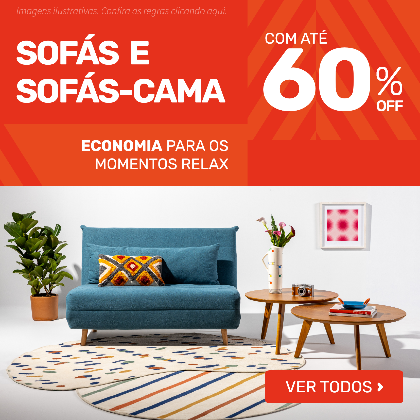 Sofas e sofas cama
