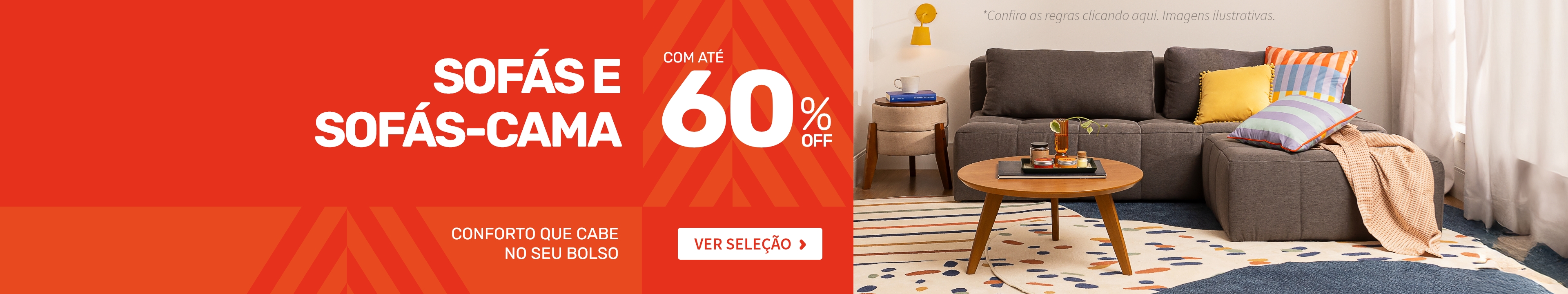 Sofás e sofá cama