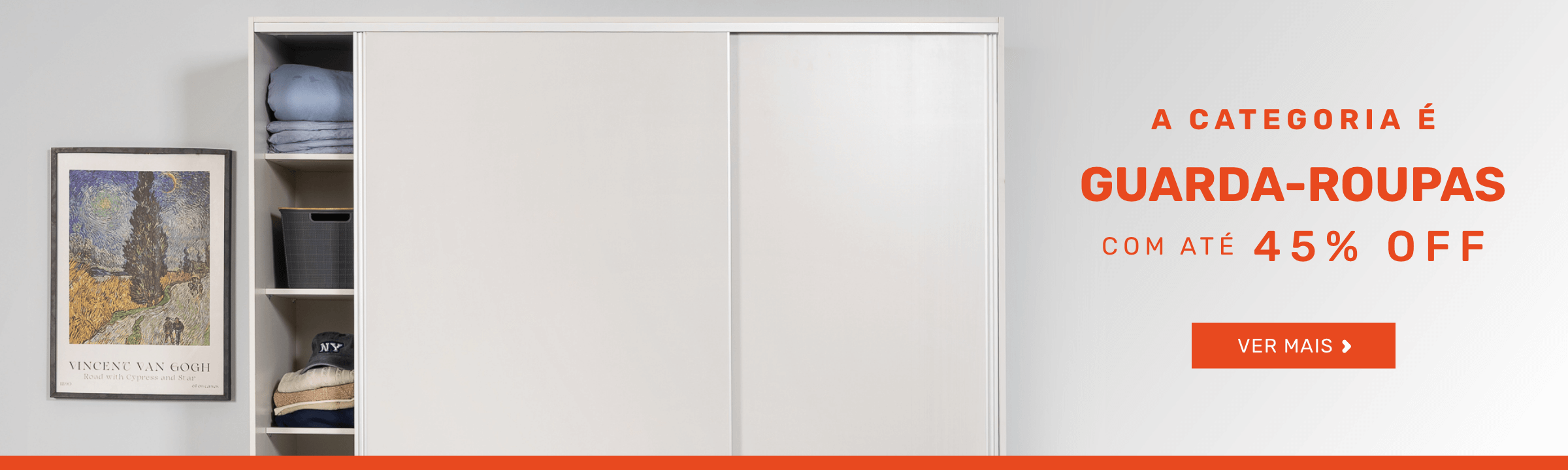 A categoria é... Guarda-roupas
