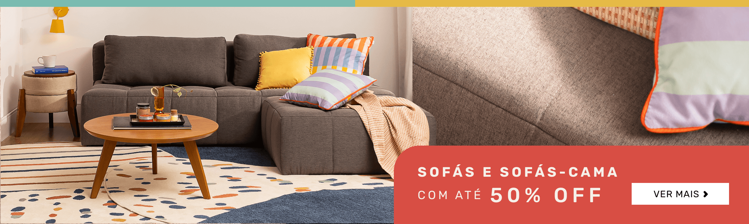 Sofás e sofá cama
