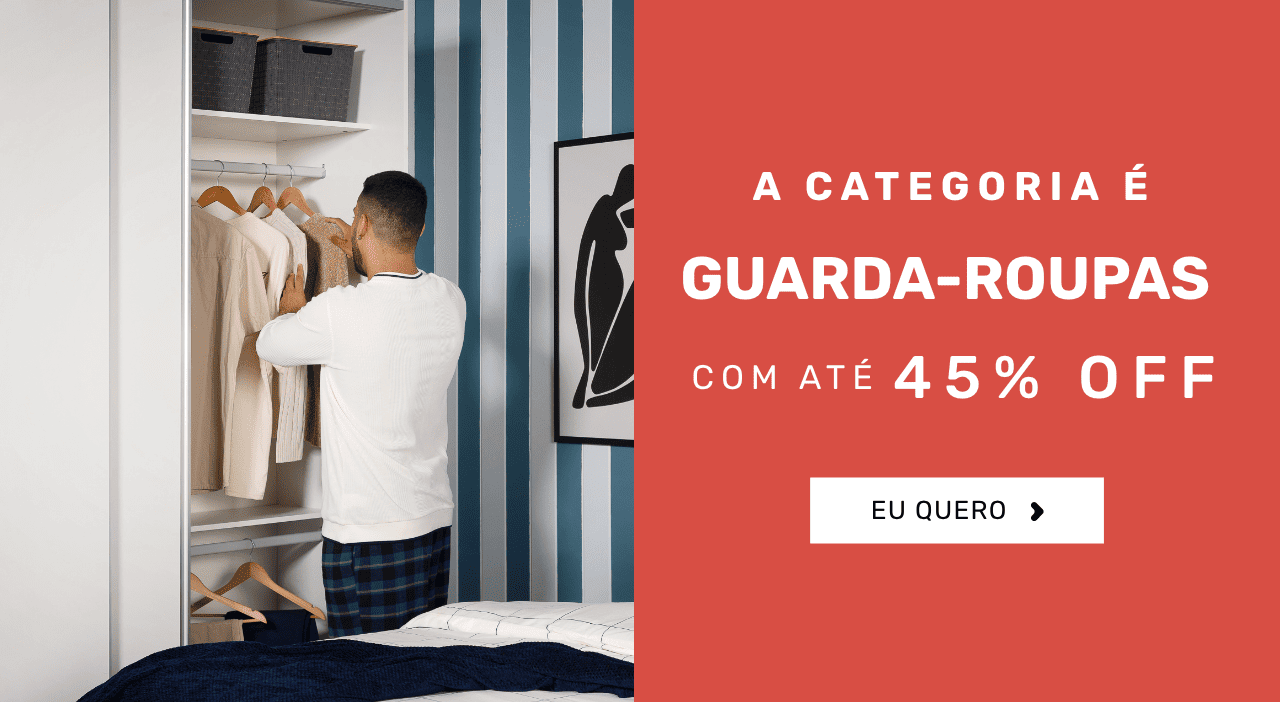 A categoria é... Guarda-roupas