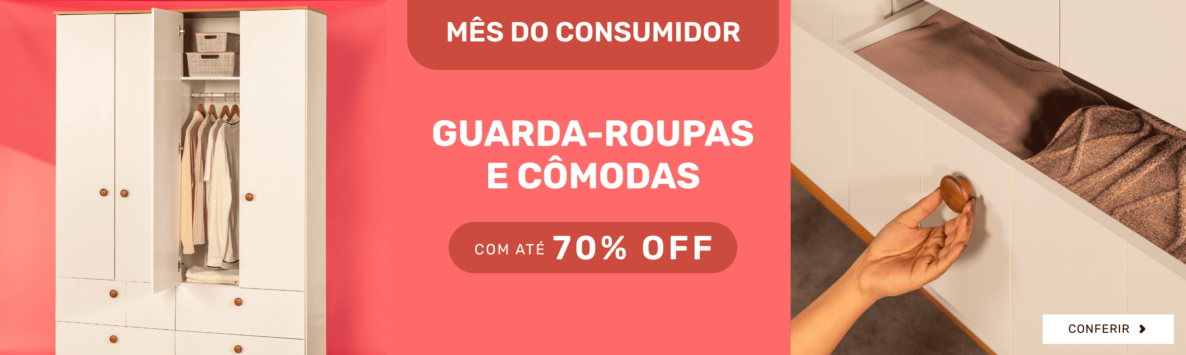 Guarda-roupas e cômodas