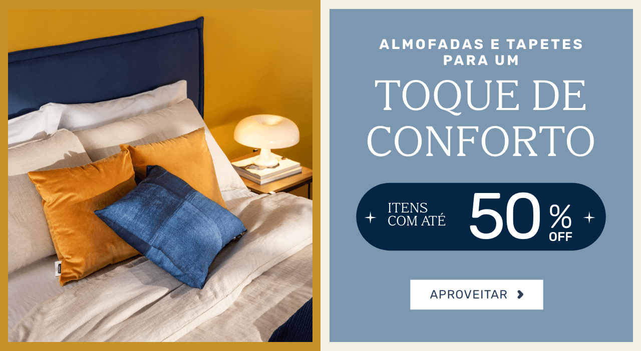 Têxteis - Almofadas, Capas e Tapetes